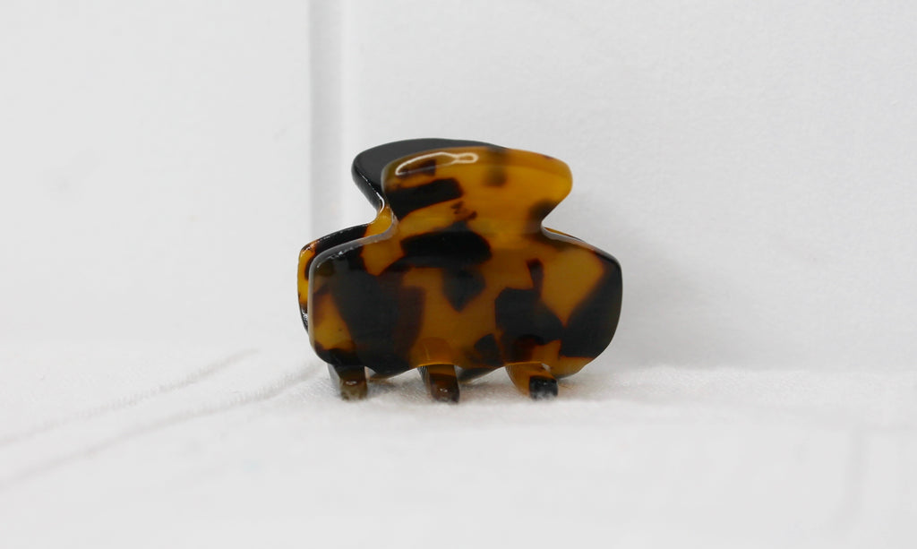 Leopard Marble Claw Clip Tiny