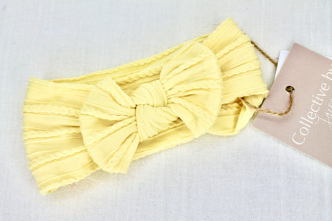 Cable Baby Bow Headbands