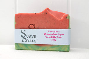 Watermelon Goat Milk Handmade Soap
