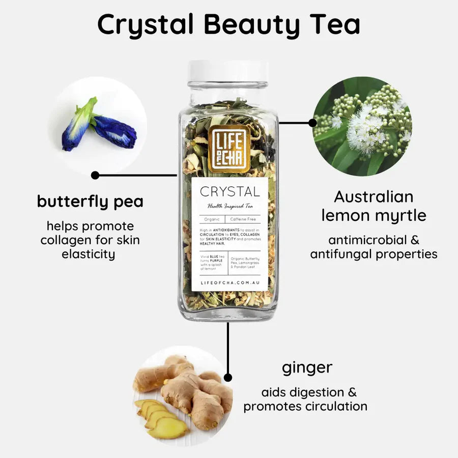 Crystal Tea Gift Set