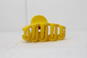 Yellow Spotted Claw Clip  Tiny