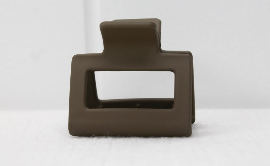 Chocolate Clover Claw Clip Mini