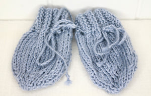 Harlie Blue 0000 Handknitted Set