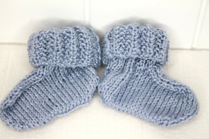 Harlie Blue 0000 Handknitted Set