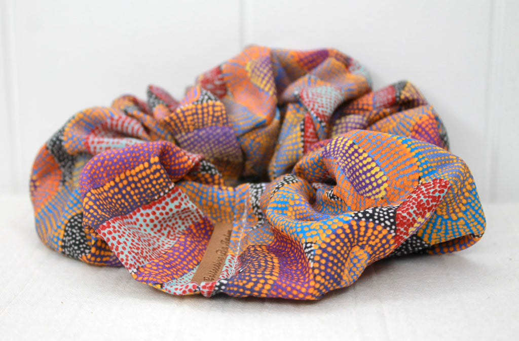 Indigenous Rayon Scrunchie Large