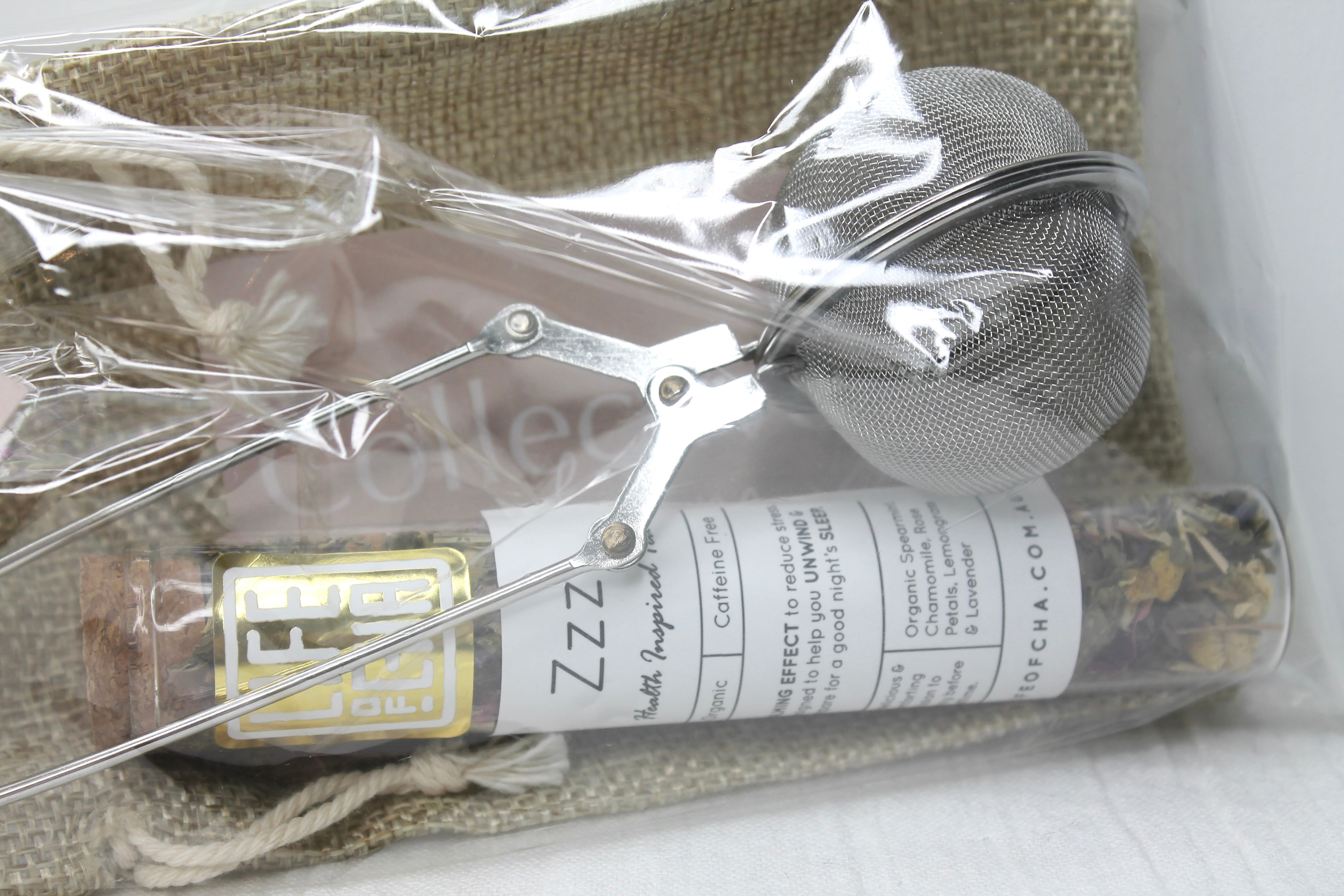 Sphere Tea Infuser & Zzz Tea Gift Set