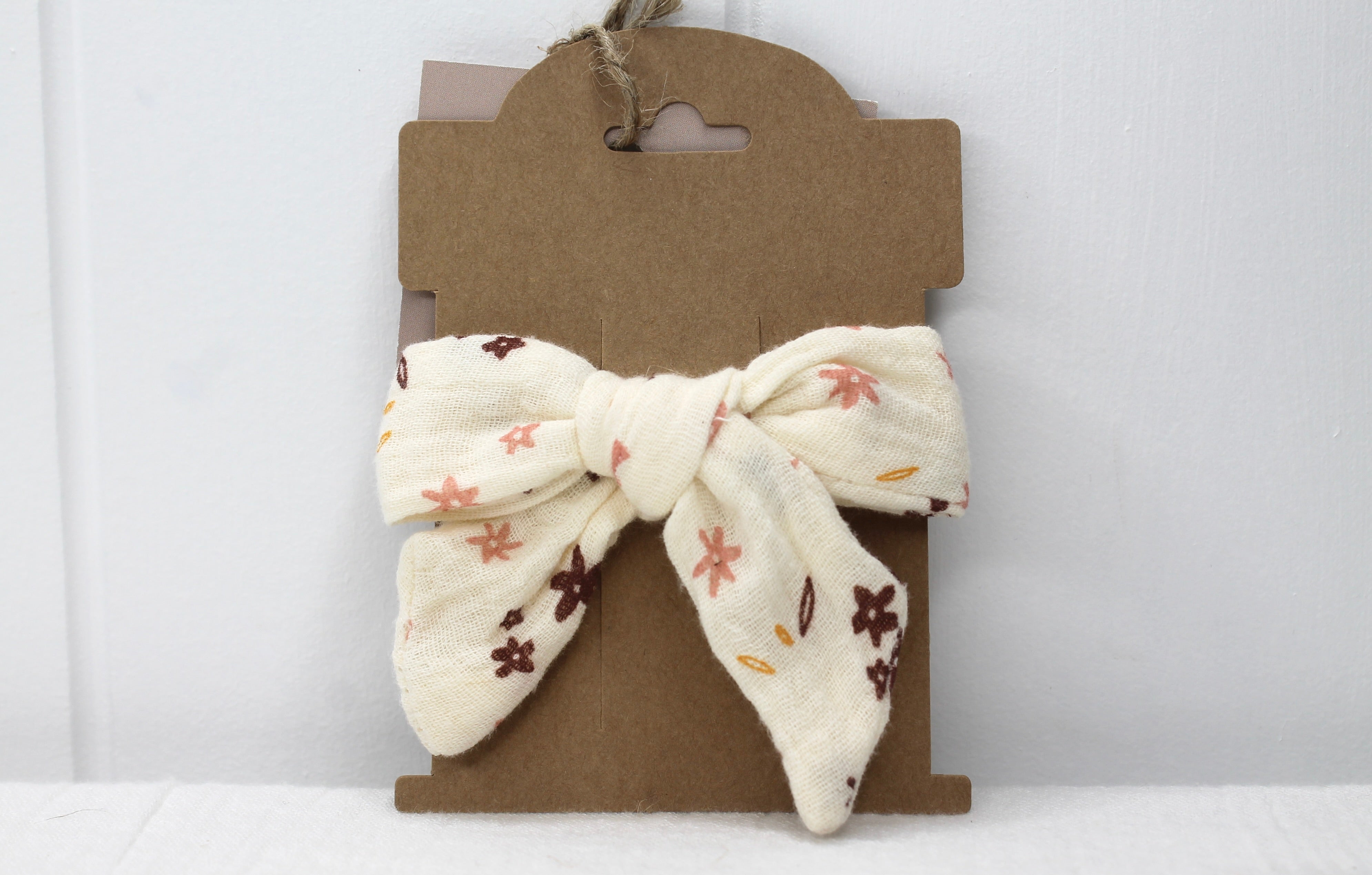 Brielle Double Cloth Bow Clip