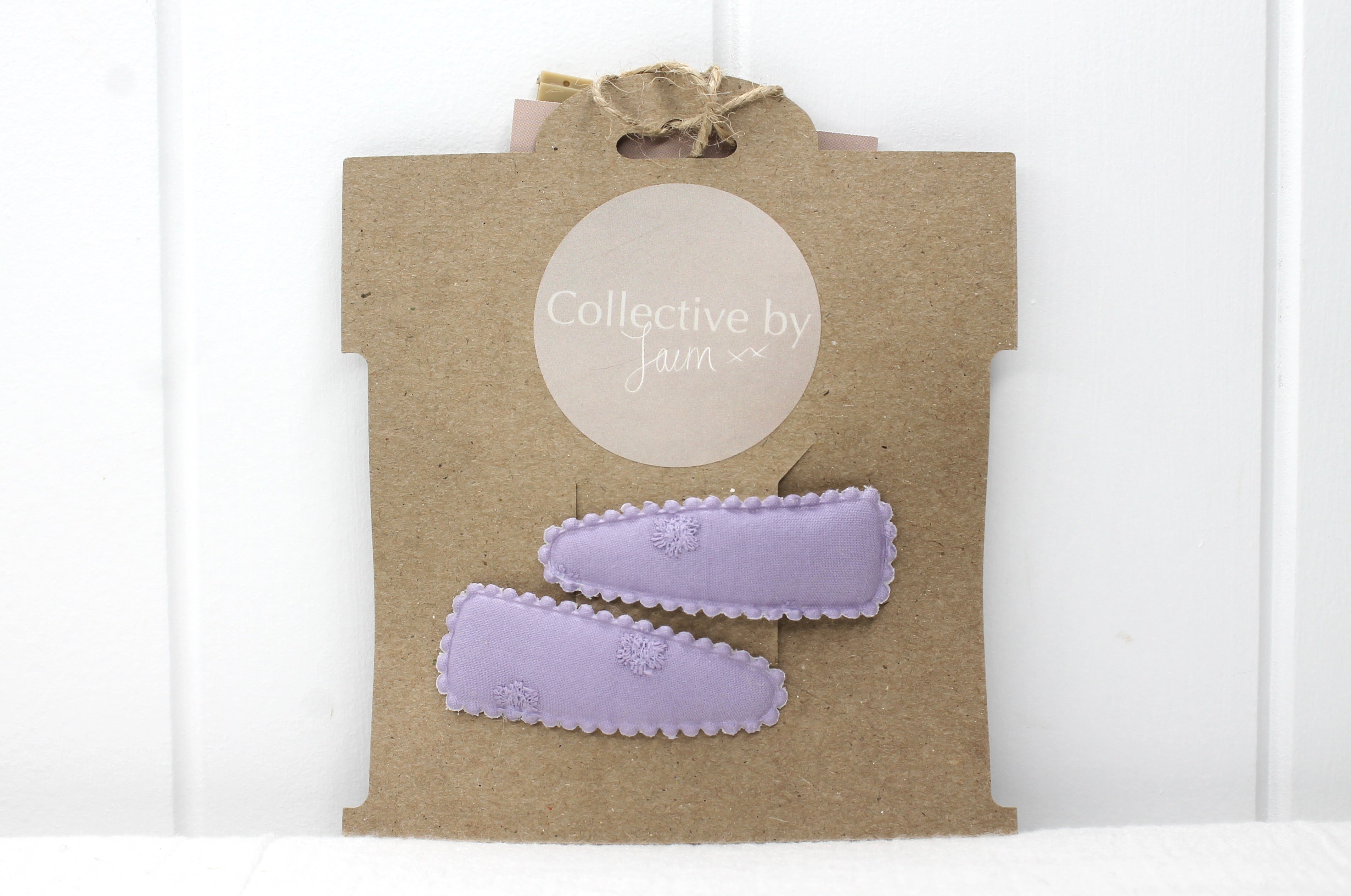 Lavender Snap Clip Set