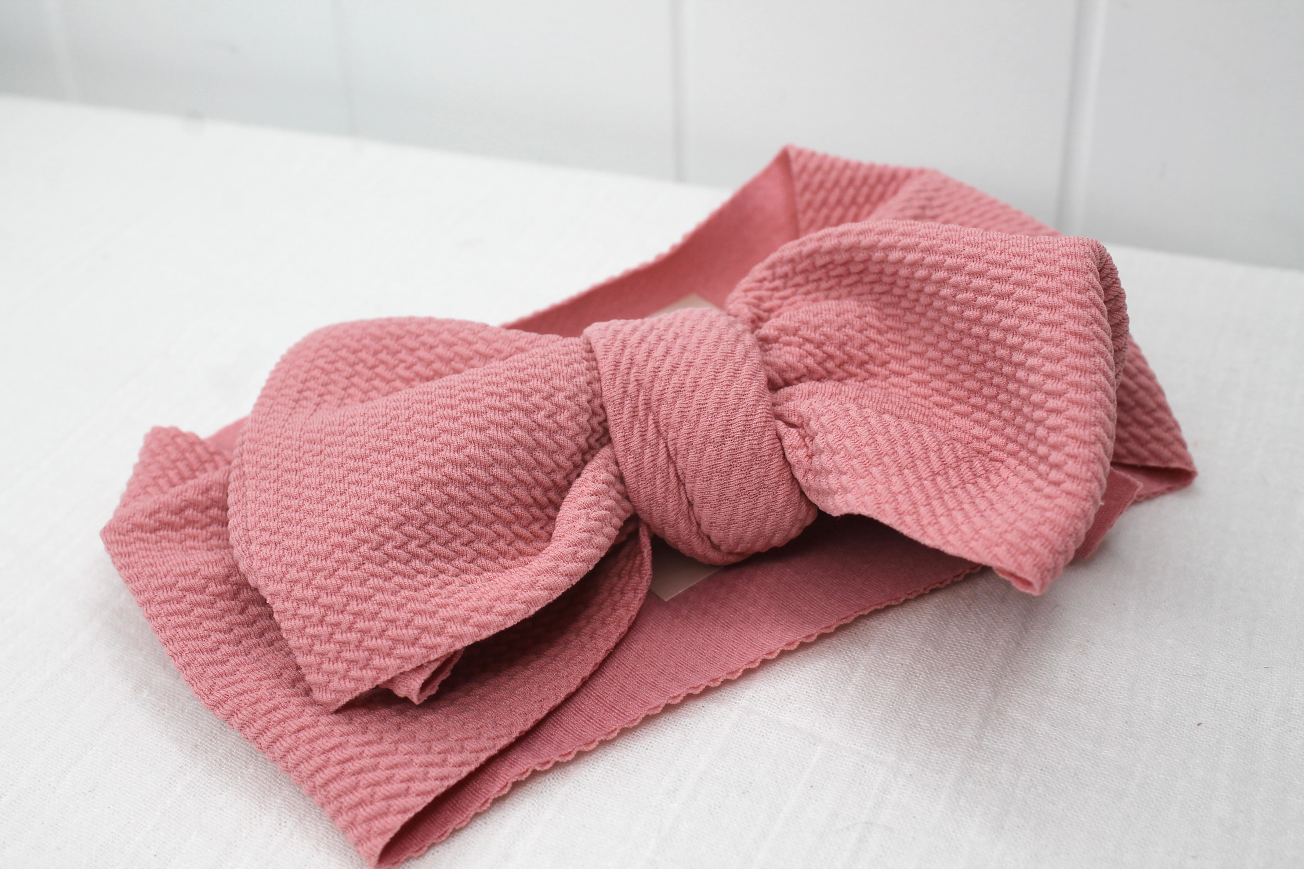 Dusty Rose Cindy Newborn / Baby Headband