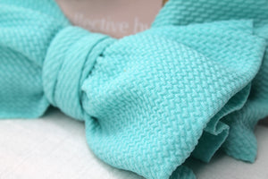 Aqua Cindy Newborn / Baby Headband