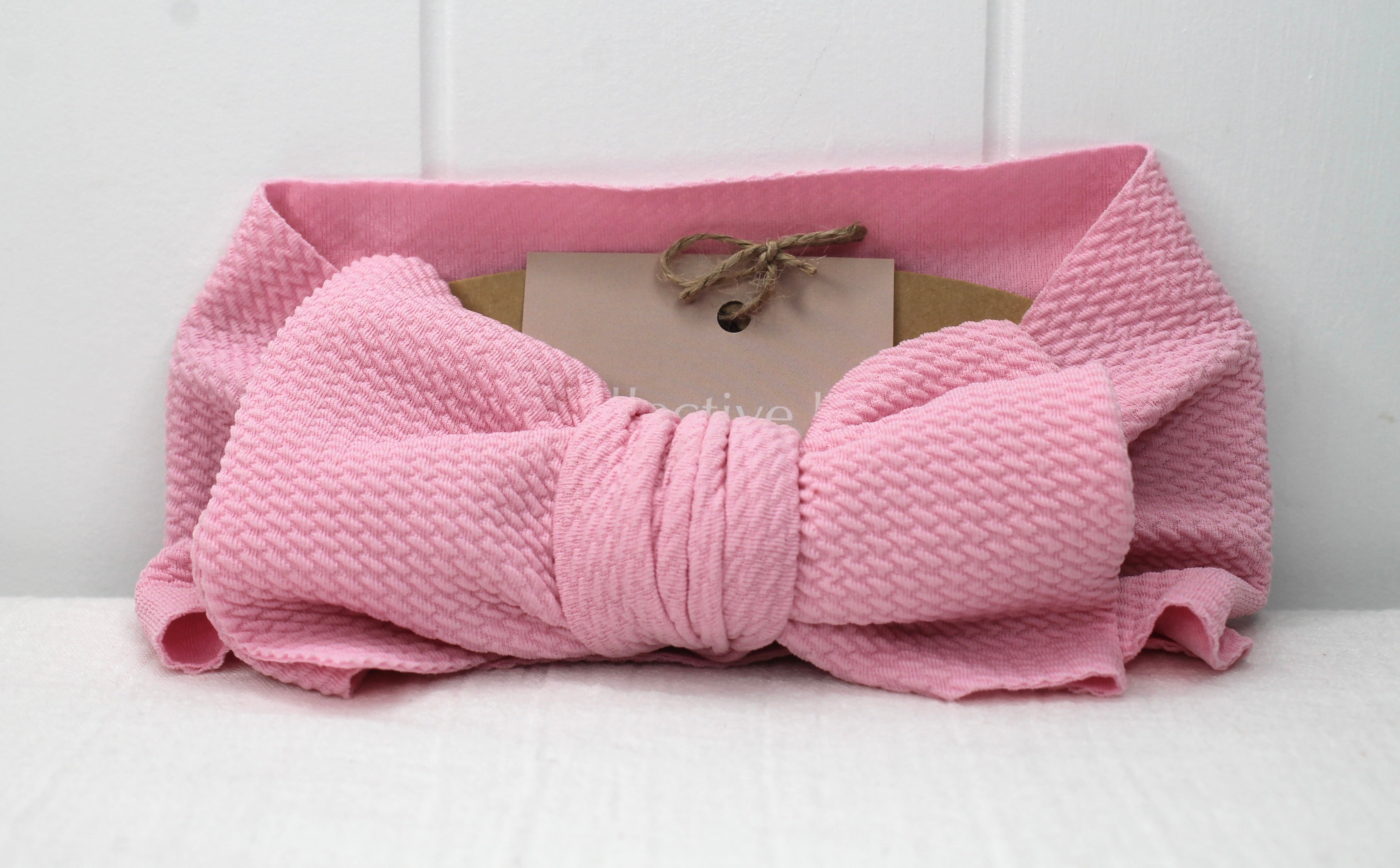Baby Pink Wide Baby Headband