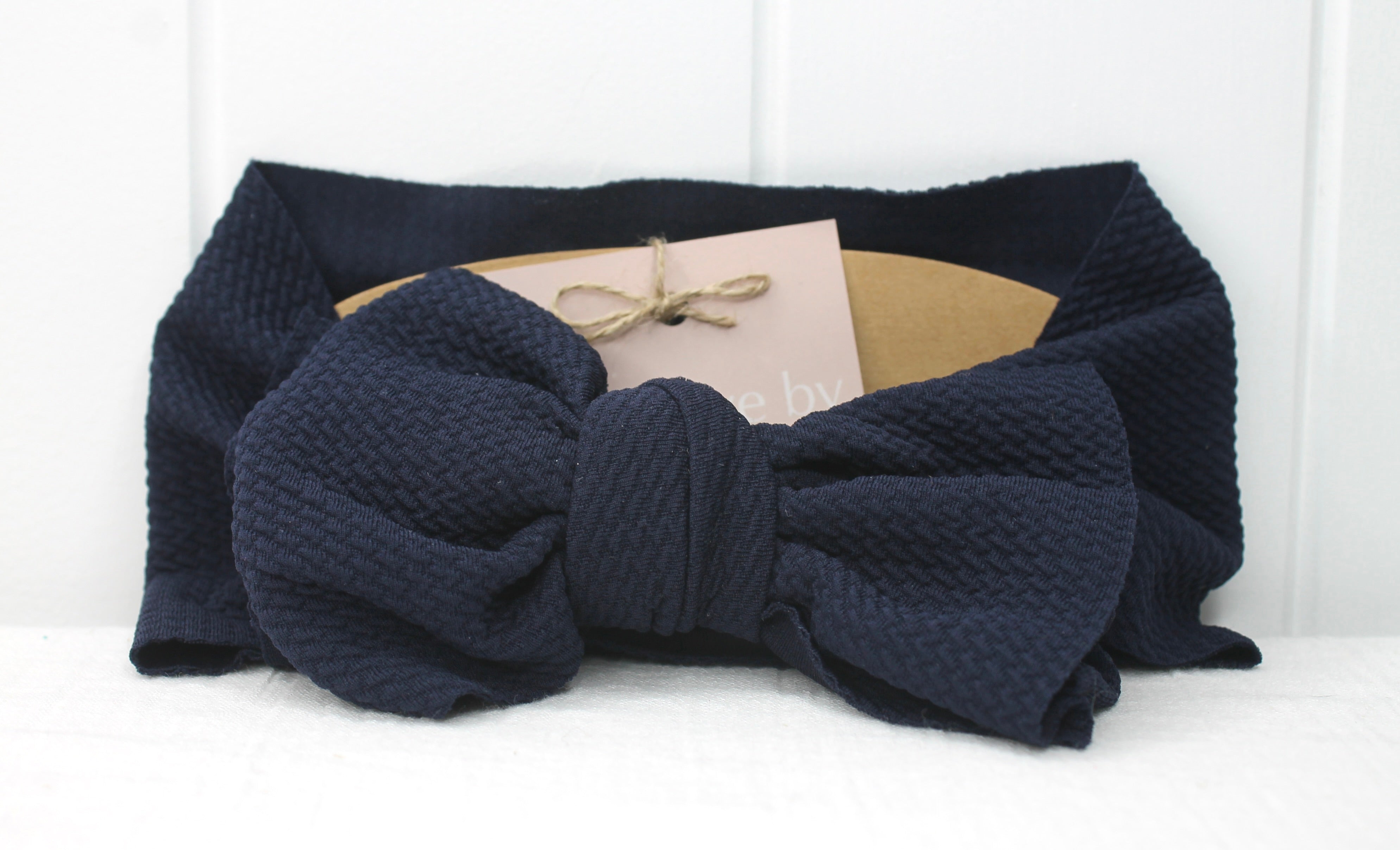 Navy Cindy Newborn / Baby Headband