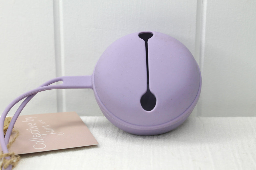 Lilac Silicone Dummy Holder