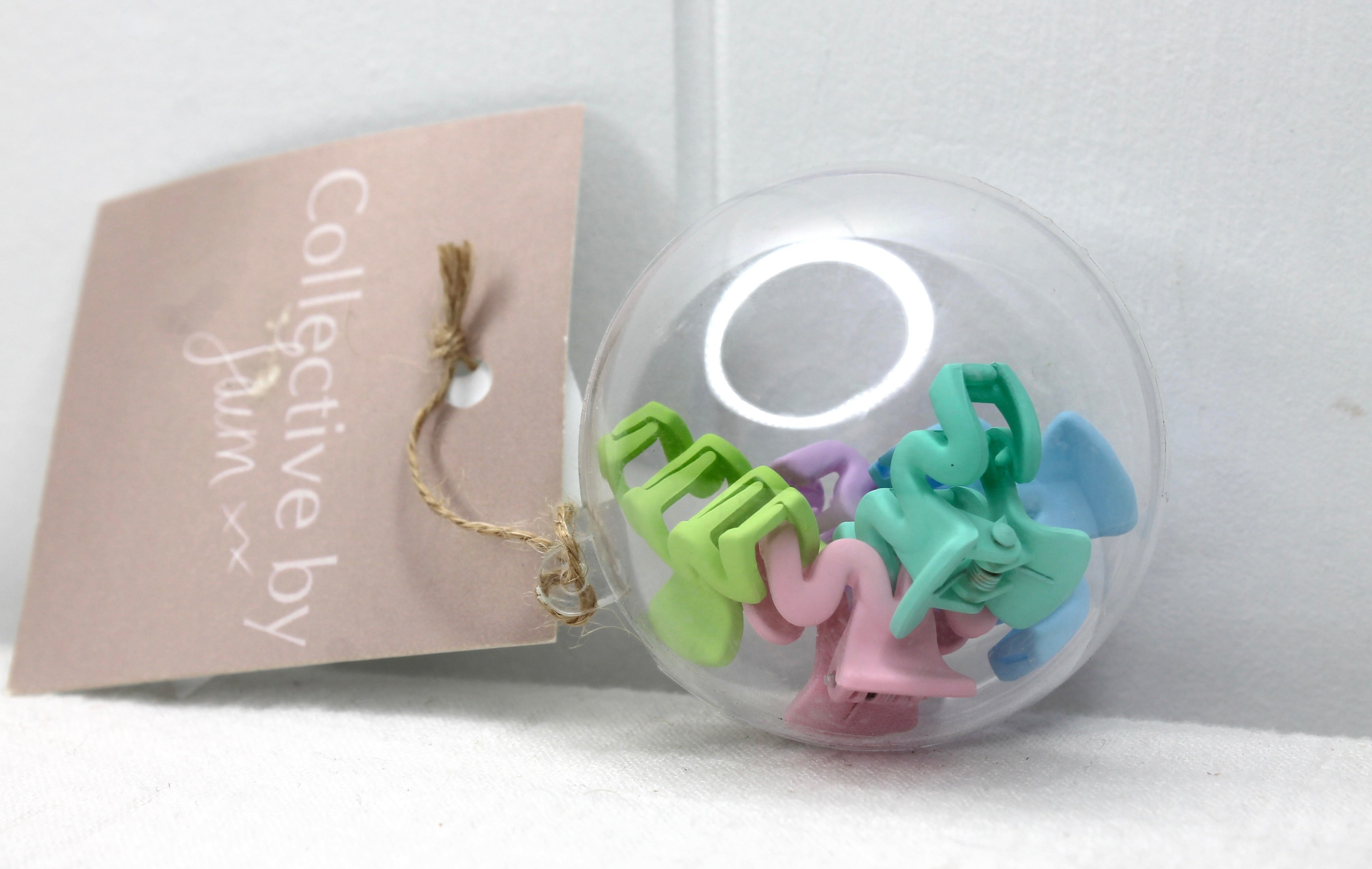 Tiny Serena Claw Clip Bauble - Cool