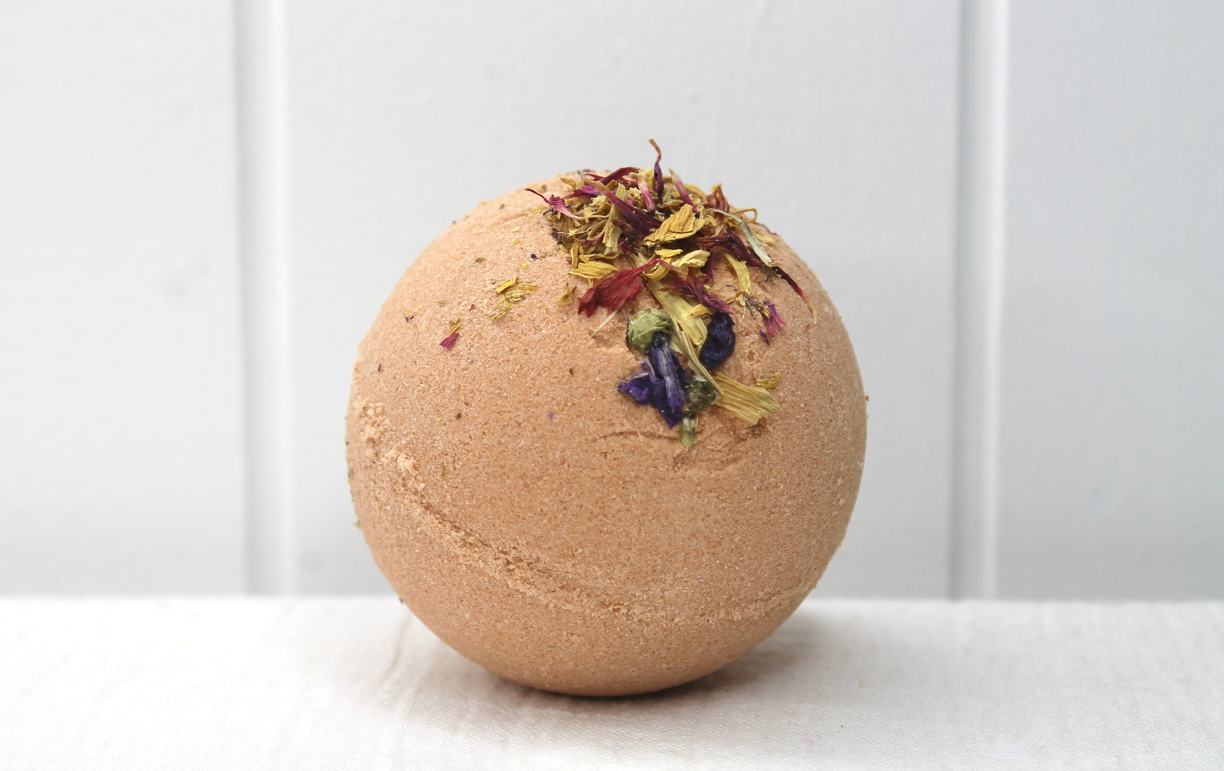 Sweet Orange Goat Milk Handmade Bath Bomb