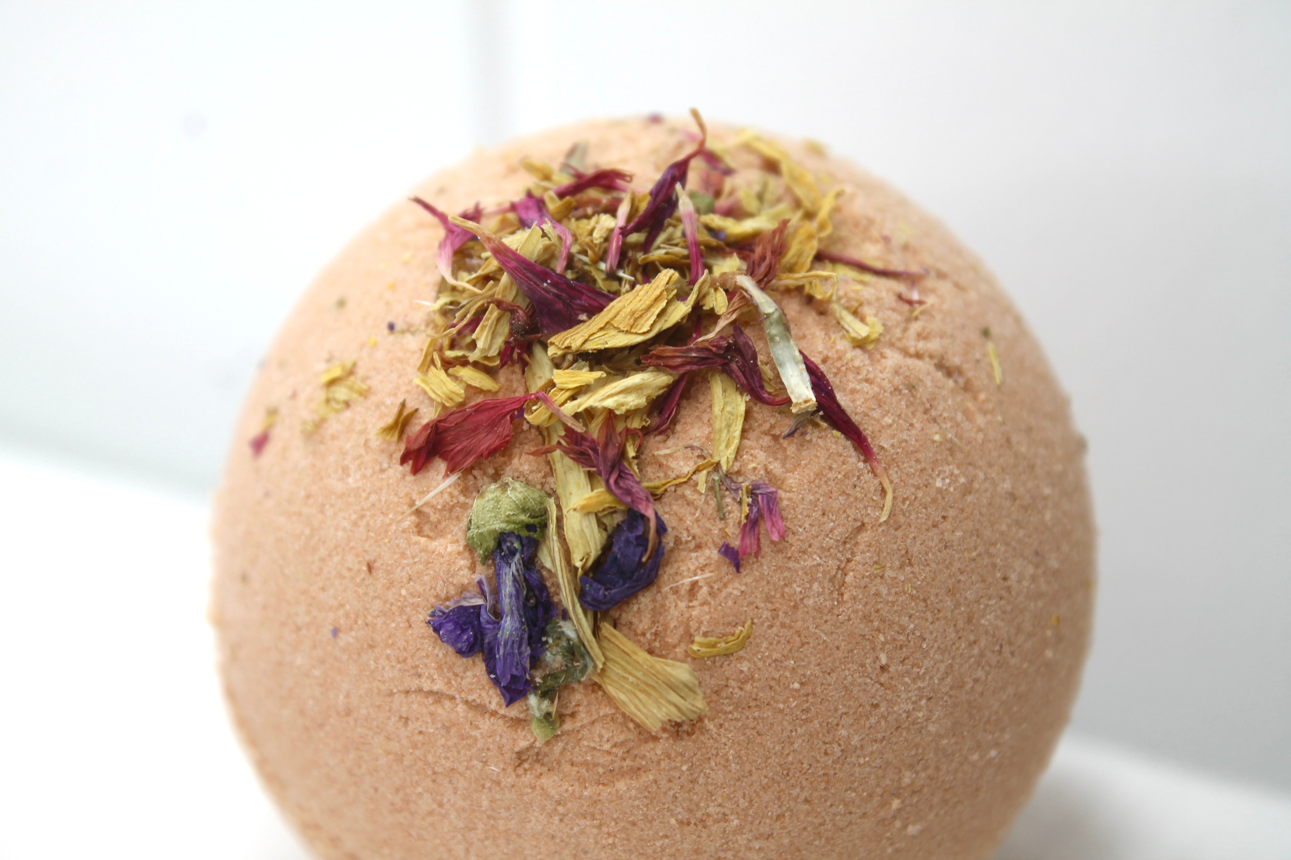 Sweet Orange Goat Milk Handmade Bath Bomb