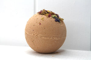 Sweet Orange Goat Milk Handmade Bath Bomb