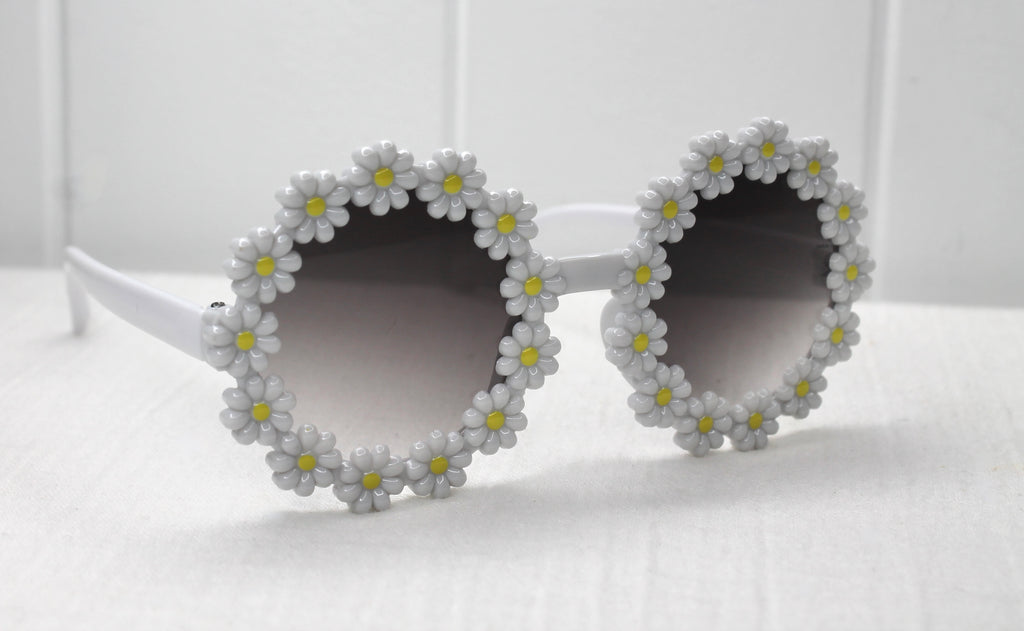 White Flower Kids Sunglasses