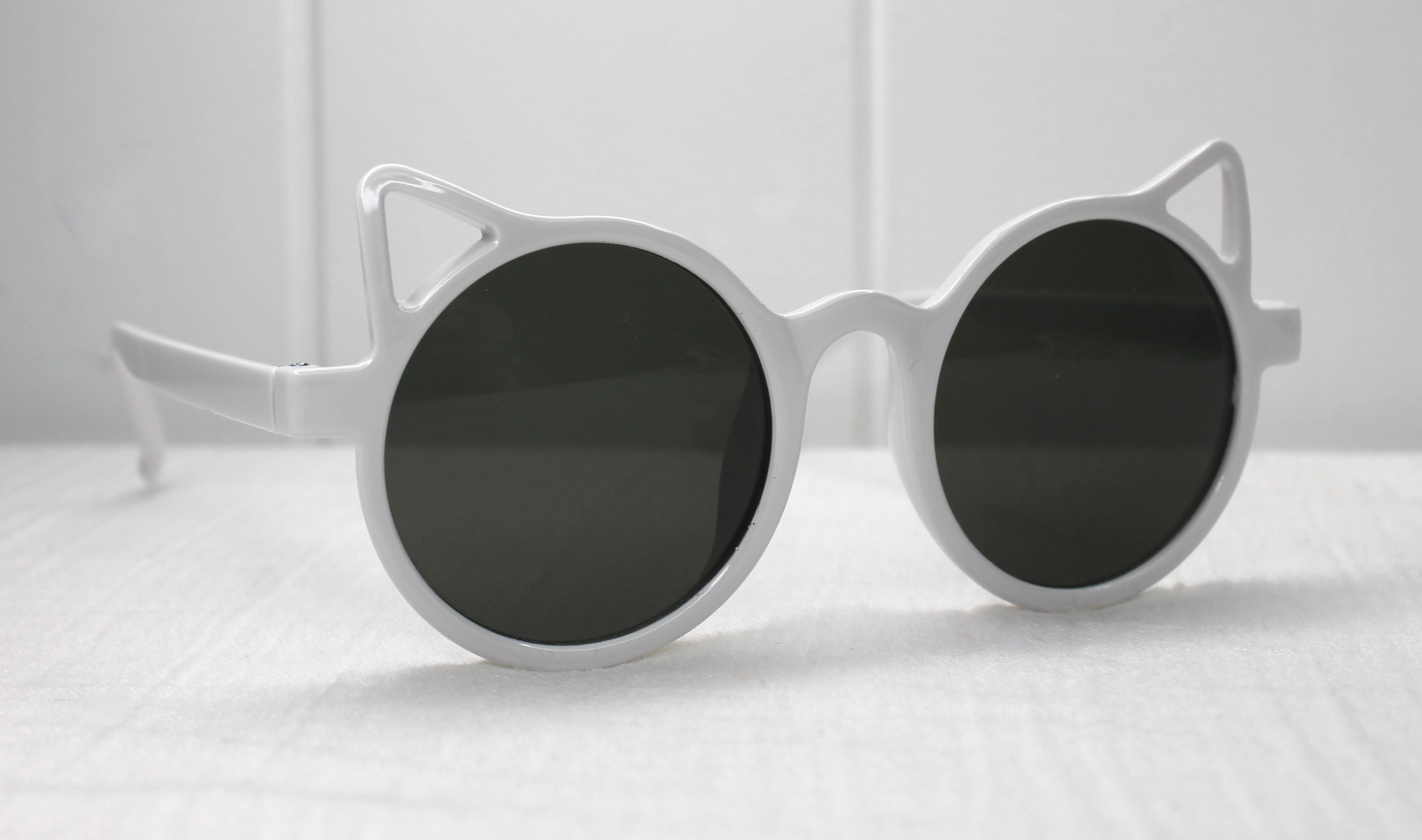 White Cat Kids Glasses