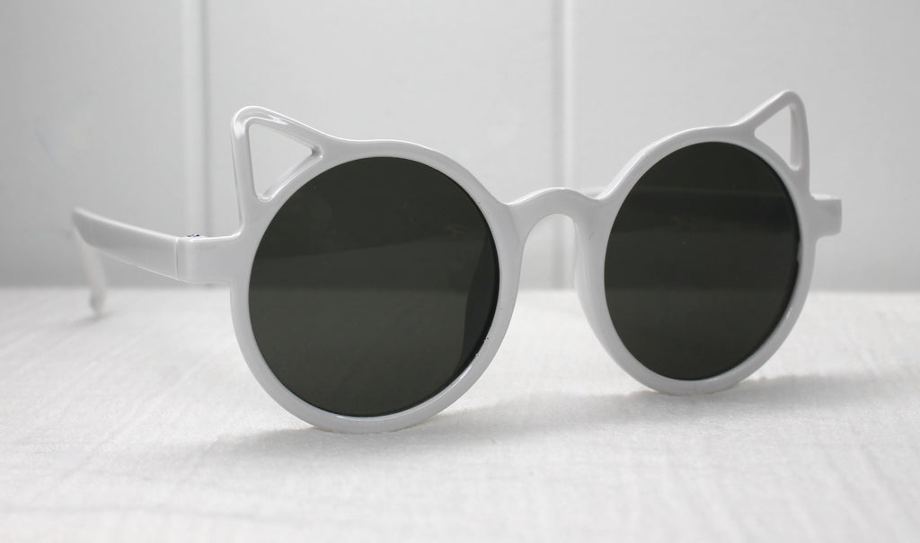 White Cat Kids Sunglasses