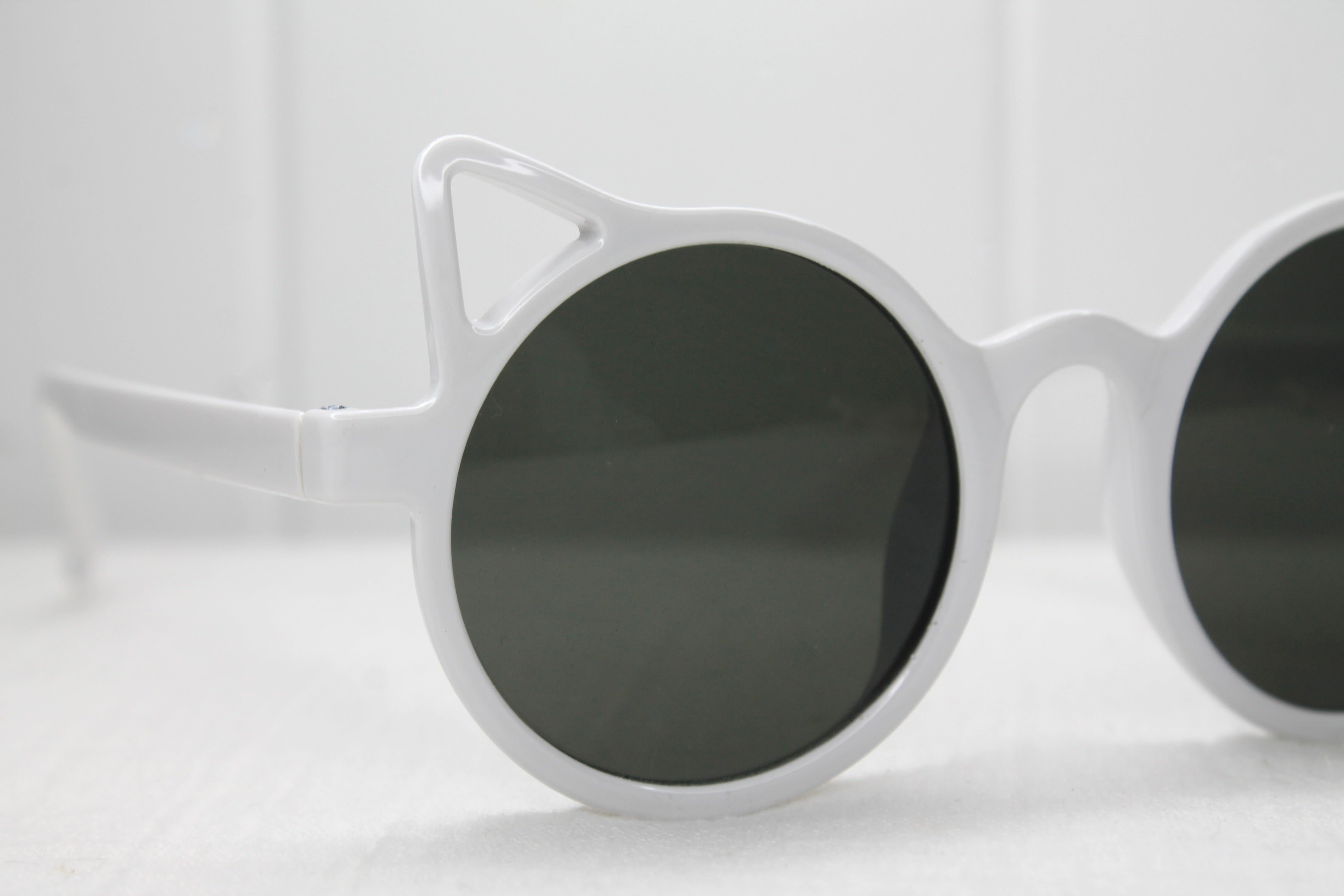 White Cat Kids Glasses