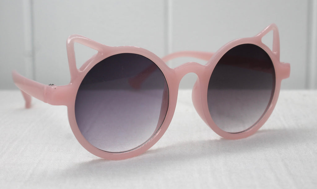Pink Cat Kids Sunglasses