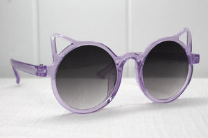 Purple Cat Kids Glasses