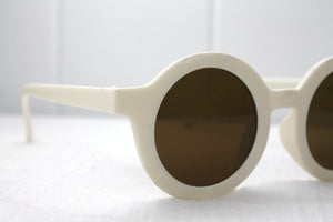 White Round Kids Glasses