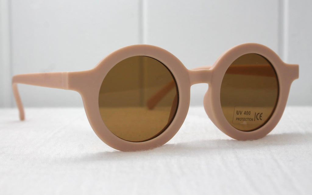Apricot Round Kids Sunglasses