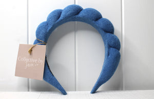 Dark Blue Bubble Headband