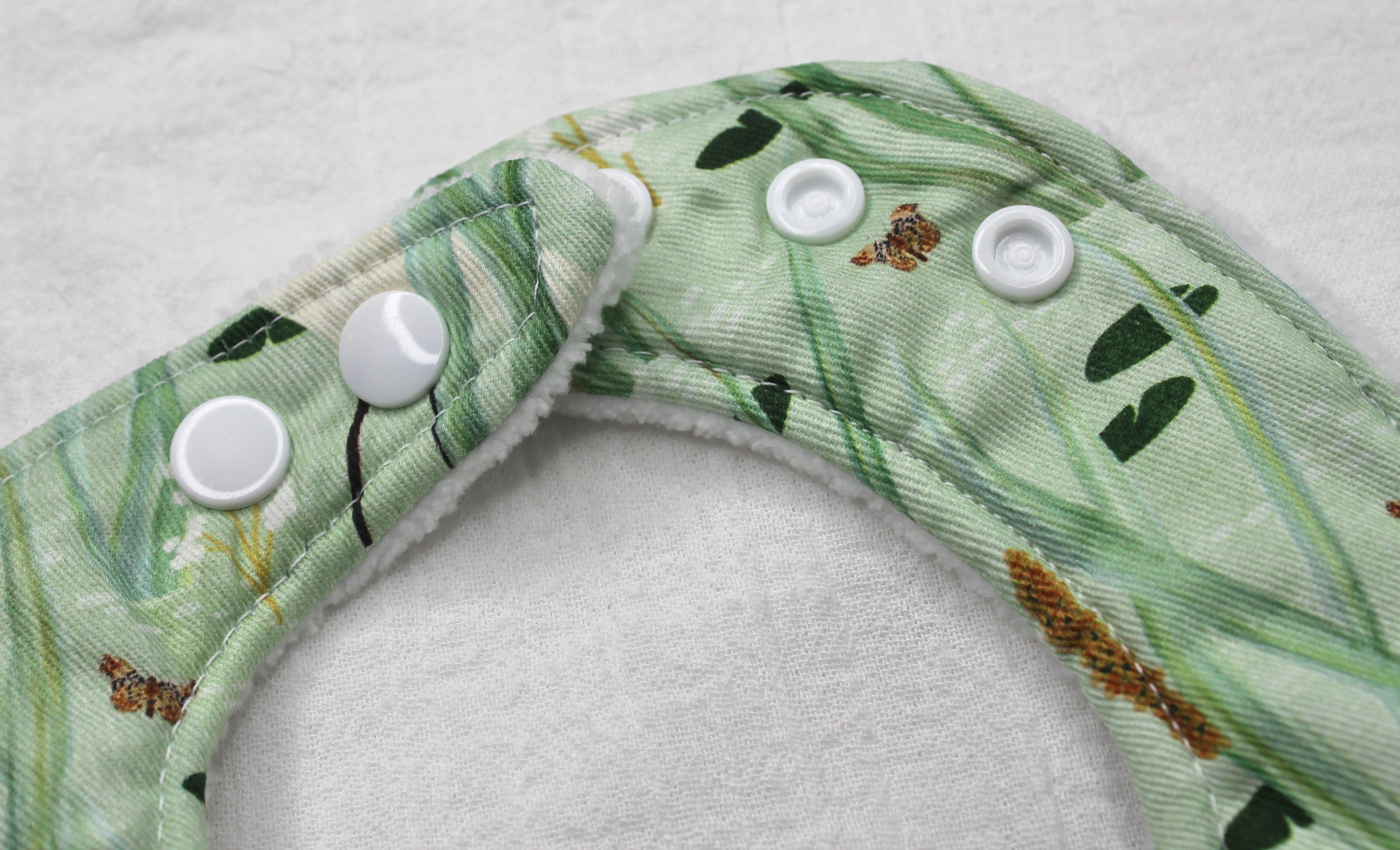 Pond Bib with Cotton Velour Backing