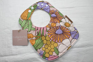 Layla Bib with Cotton Velour Backing