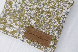 Square Make-up Wipe - Olive Summer Floral