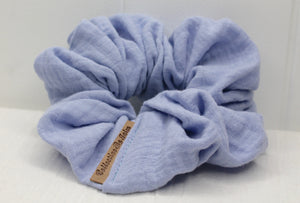 Medium Lilac Double Cloth Scrunchie