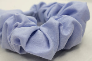 Small Lilac Linen Scrunchie