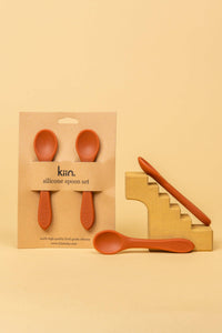 Rust Silicone Spoon Twin Pack