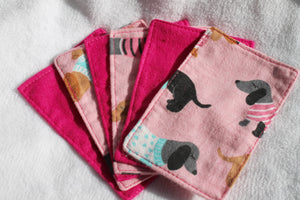 Sausage Dogs In Sweaters Nursery Reusable Wipes