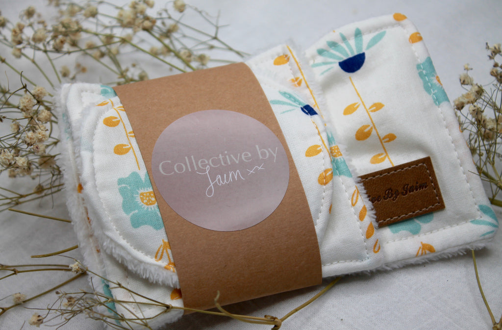 Daisy Chain Reusable Make-up Wipes Set