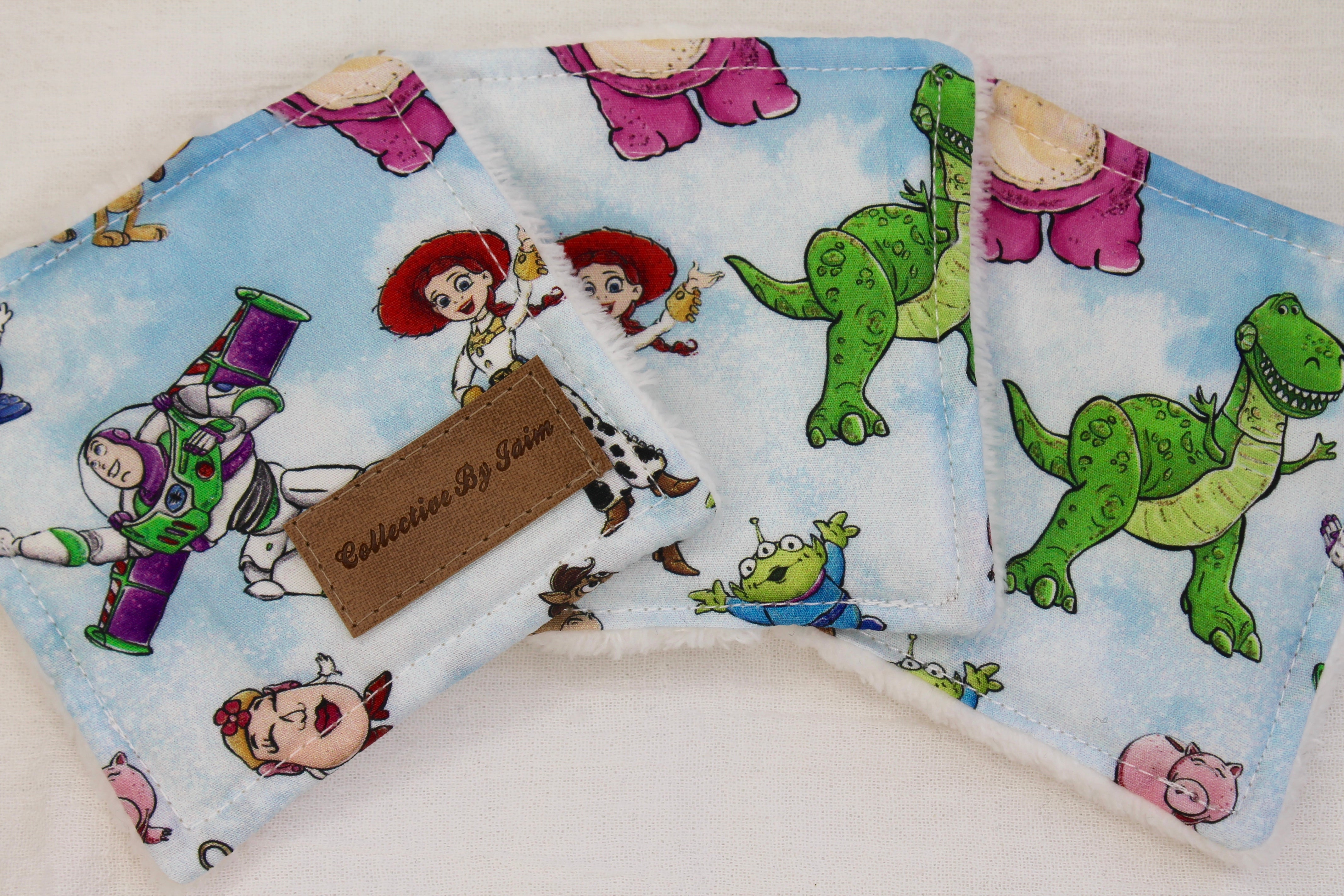 Toy Story Characters Reusable Wipes Set