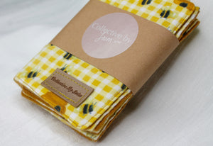 Bumble Bee Reusable Nursery Wipes