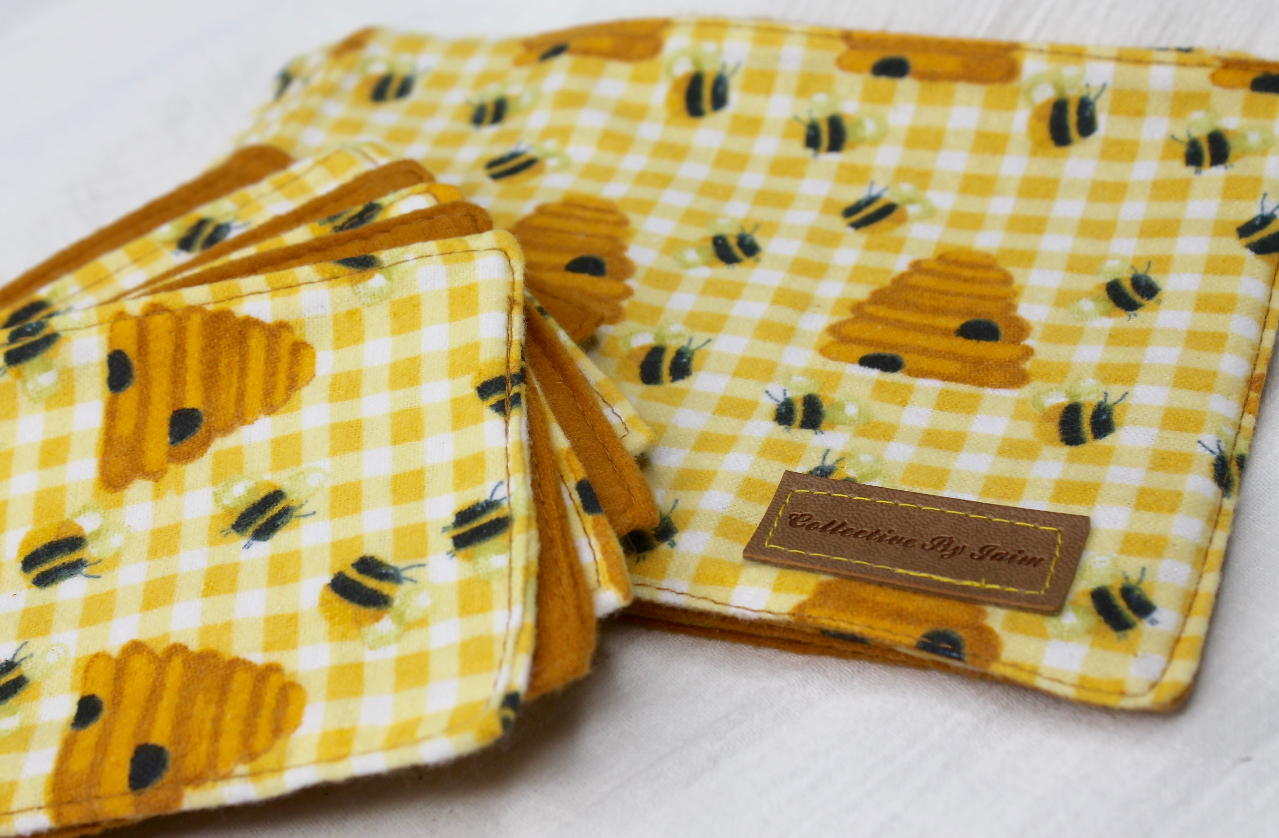 Bumble Bee Reusable Nursery Wipes