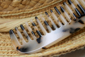 Leopard Hair Comb - Pointed Tail