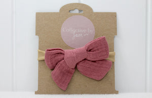 Raspberry Newborn / Baby Headband