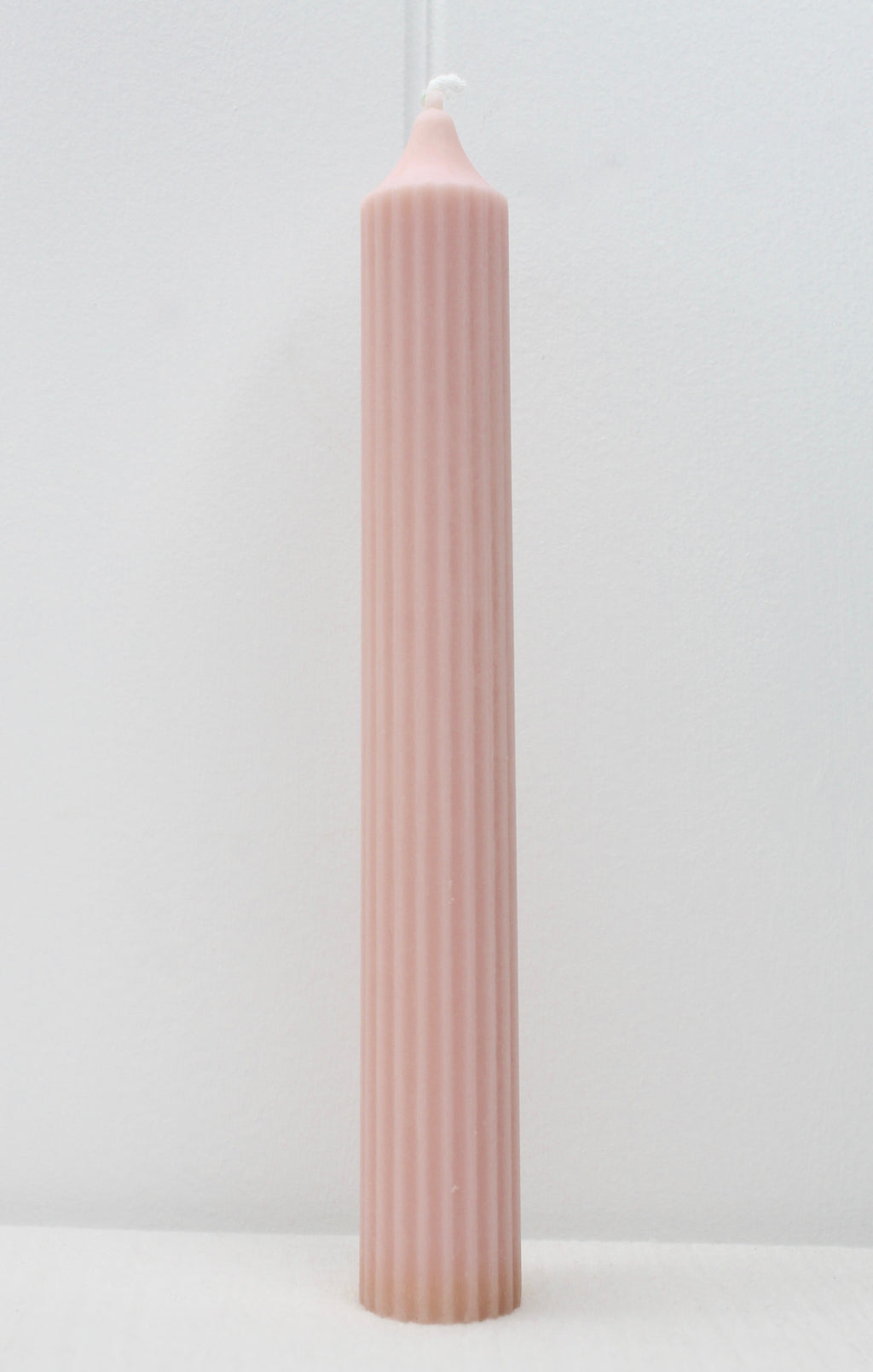 Pink Thin Pillar Candle