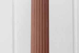 Raspberry Thin Pillar Candle