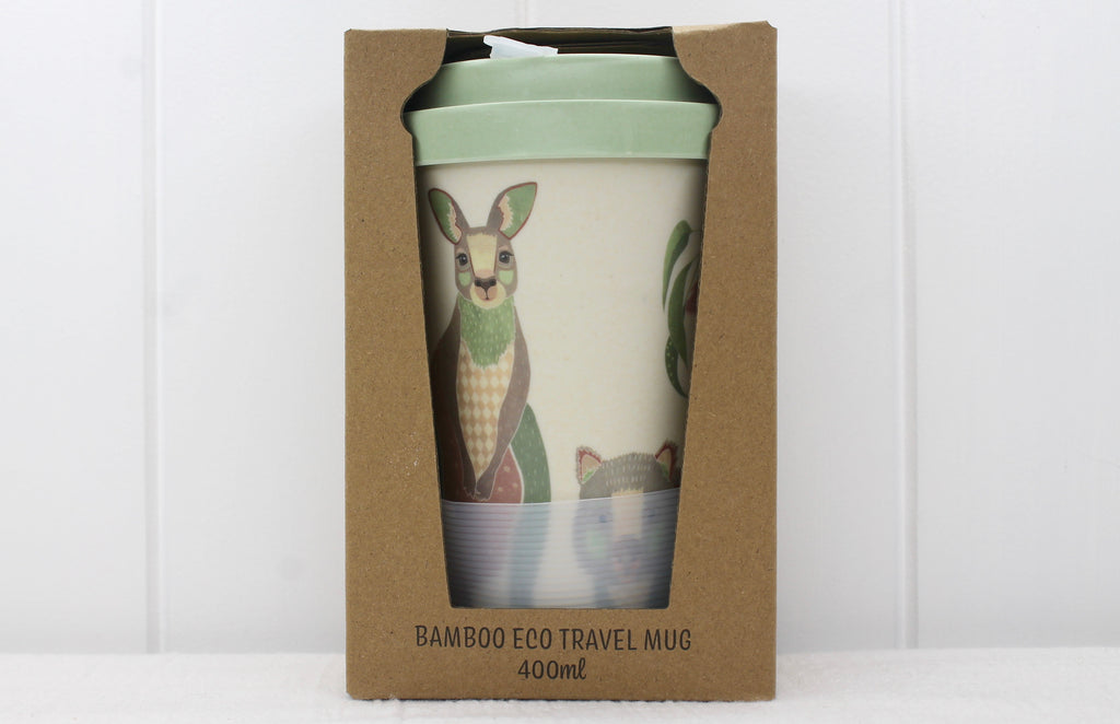 Eco Travel Mug - Aussie Animals