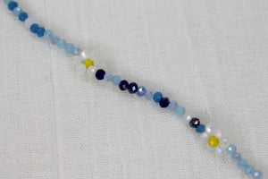 Blu Beaded Necklace