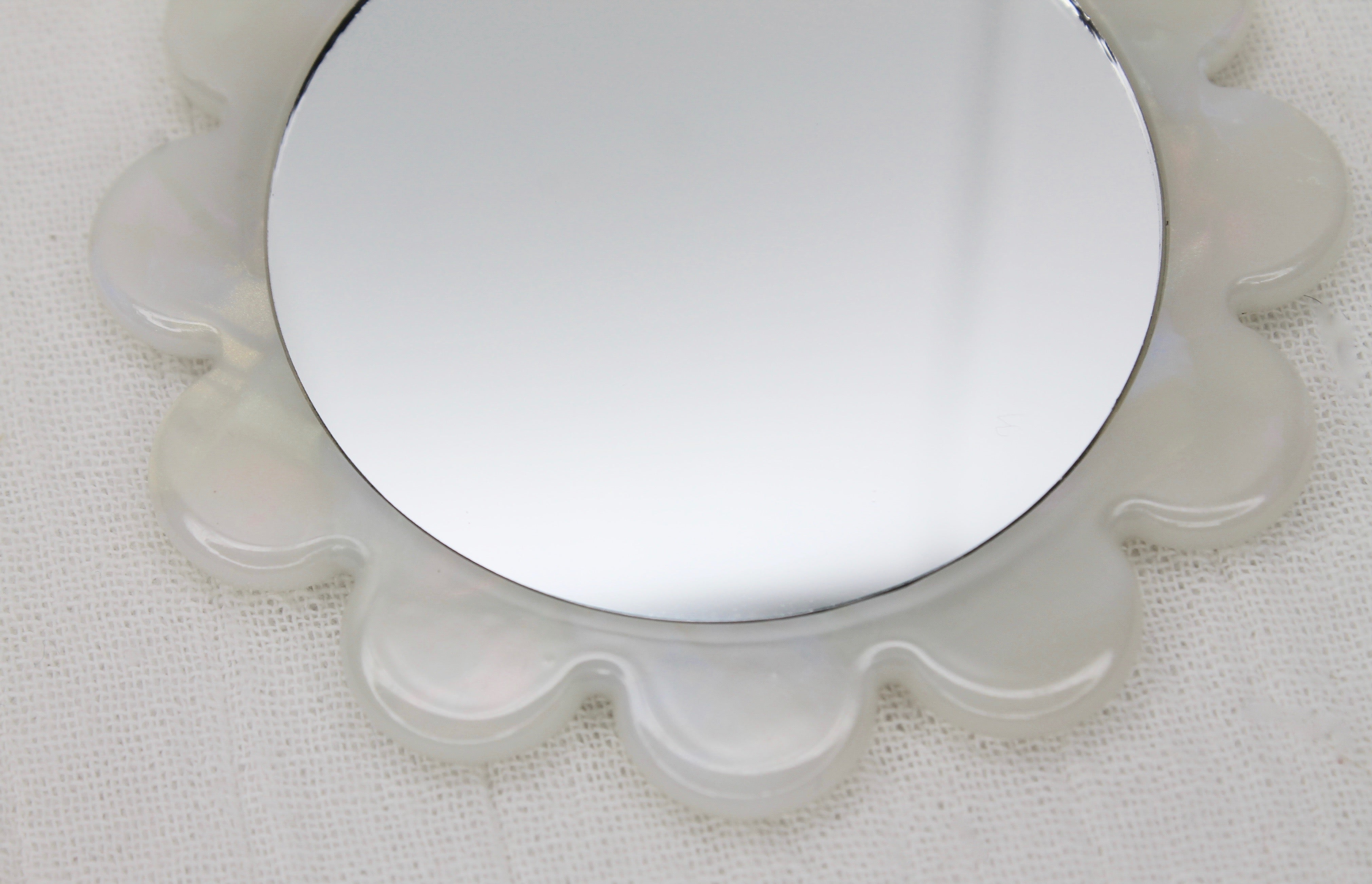 Pearl Marble Travel Mirror