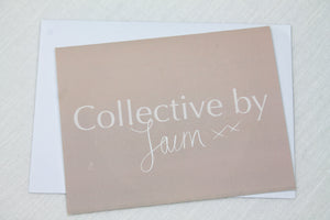 Collective By Jaim Blank Card
