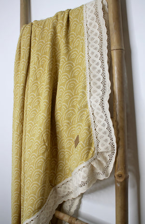 Rhain Bamboo/Cotton Lace Blanket